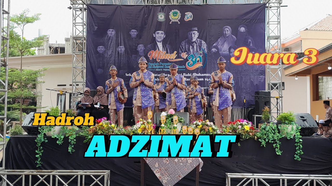 Uhuy ⁉️HADROH ADZIMAT || FESTIVAL HADROH PONPES AD DINIYATUL AMRIYAH MANDE - KBB