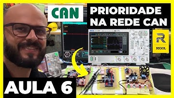 Protocolo CAN - Aula 6 - ISSO É UMA Prioridade Antes da Comunicação CAN Acontecer - Eletronica Facil