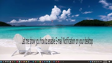 Make Desktop notification for your new emails