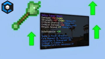 How To Increase damage of tuber staff in Craftersmc Skyblock