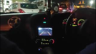 Story' wa & ig nyetir mobil di malam hari