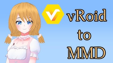 (English) vRoid stable to PMX- convertion