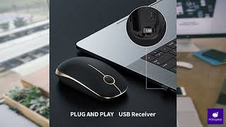 Review - VssoPlor Wireless Mouse, 2.4G Slim Portable Computer Mice