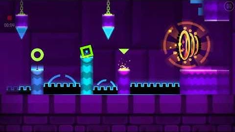 Geometry Dash World - Level 2 - Striker - Toxic Factory - 100% Gameplay