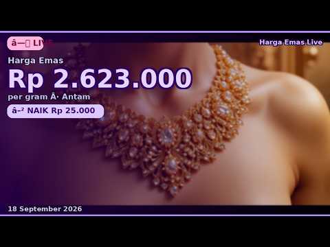 Harga Emas Antam Hari Ini