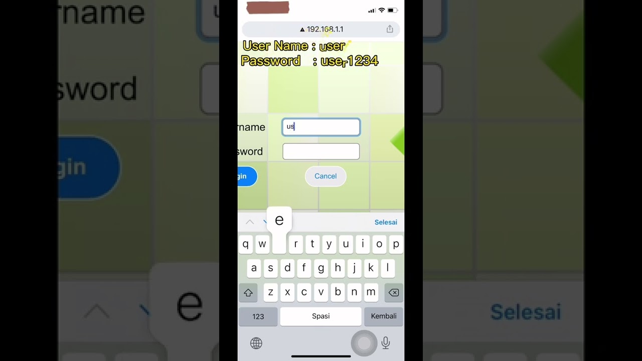 Cara mengganti password wifi modem 