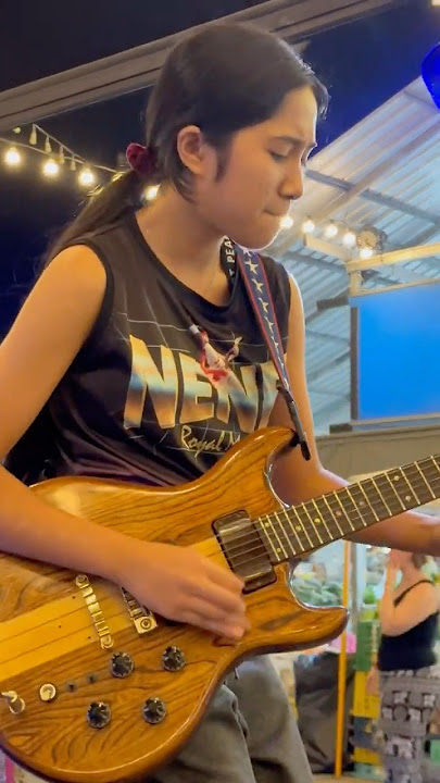 Nightmare-Avenger Sevenfold cover by Nene Royal #music #guitarsolo #voice #nightmare #a7x #rock