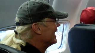 On plane to Houston, TX