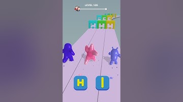 Blob Shifter 3D Level 126 #gameplay #shorts