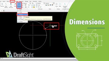 Create Diameter Dimension for a Circle at Angle from Toolbar