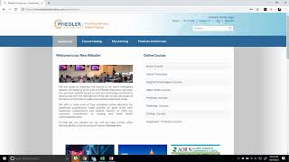 Create a Pfiedler Education account