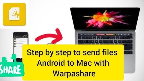 #share #sharefiles #airdrop #warpshare Send file Android to Mac step by step