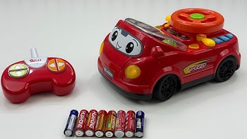 Unboxing RC multi-functional cartoon car,EV dinosaur model car,RC cartoon tool car,RC Spider-Man car