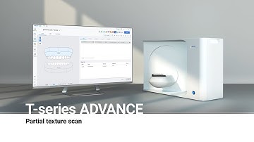 MEDIT T-series Desktop Scanner Advance course - Partial texture scan