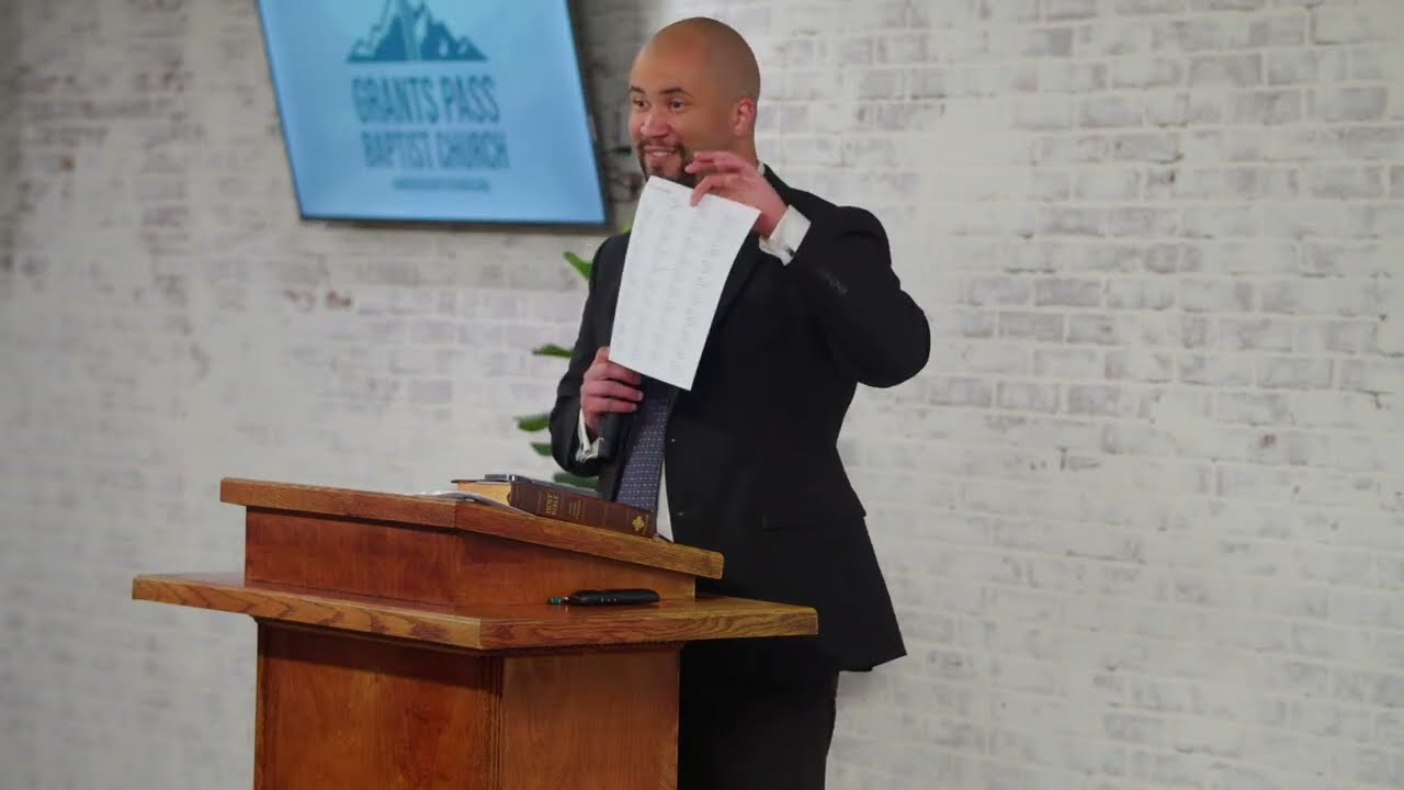 John 15 — Sunday Night — sermon video from Grants Pass Baptist Church