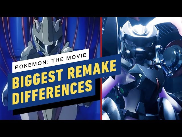 Saem comparações do novo filme do Pokémon do Mew vs Mewtwo com versão  antiga – Aperta o X