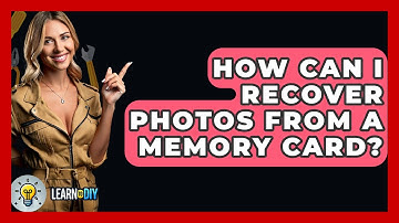 How Can I Recover Photos From A Memory Card? - LearnToDIY360.com