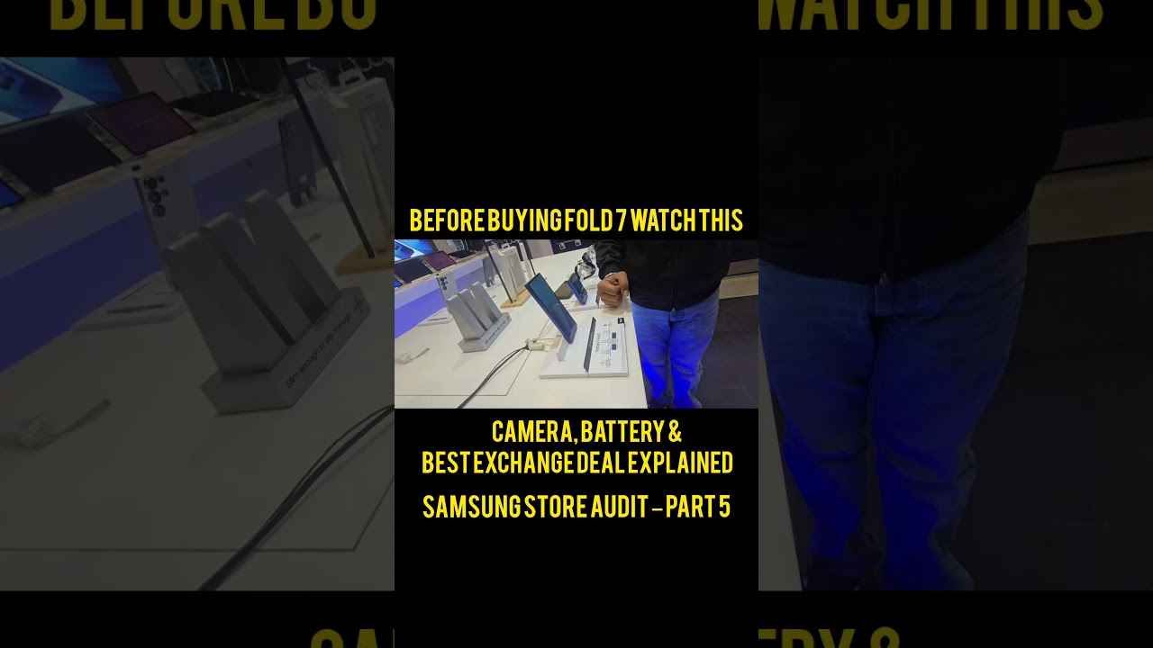 Samsung Z Fold 7 Camera Test + Battery Truth ⚡ Best Exchange Deal? | Part 5 