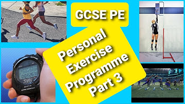 How to write the Personal Exercise Programme | Part 3 | GCSE PE | PEP | Edexcel