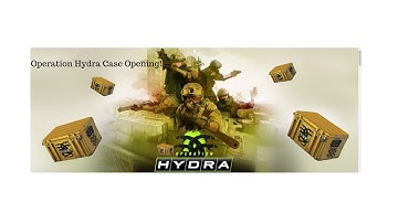 OPERATION HYDRA CASE OPENING! (NEW OPERATION 2017)