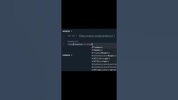 JavaScript tips | Do you know about Fetch API? #shorts