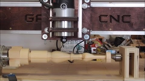 Making a Spindle with my Gatton CNC Rotary Axis