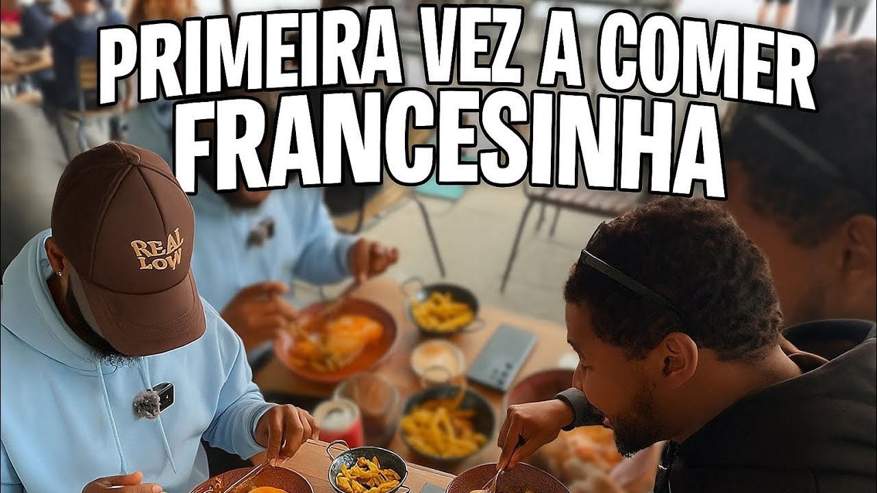 PROVANDO A REAL FRANCESINHA DO “PORTO”(POBRE PREMIUM )😂🫵🏽