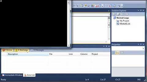 Visual Basic Tutorial   34   Nested Loops
