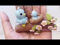 DIY Bird for Home Decor with Cold Porcelain Clay