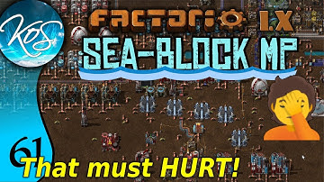 Factorio Seablock 61 - CRYSTAL POOPING FISH & RESIN! | MP with Mathias