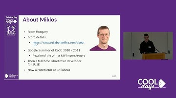 Multi-Page Floating Tables, a 1st Cut by Miklos Vajna 🆒 #COOLDays 2023