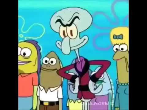 squidward the big gay meme