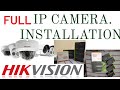 IP Camera TIANDY TECHNOLOGY | HIKVISON | CP PLUS | DAHUA | Best Camera Quality Installation #cctv
