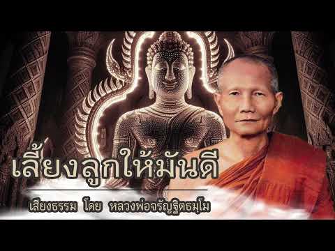 เลี้ยงลูกให้มันดี   🙏 บรรยายธรรม โดย หลวงพ่อจรัญ ฐิตธมฺโม วัดอัมพวัน สิงห์บุรี