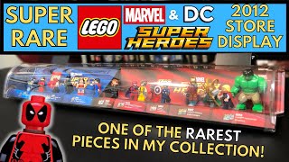 RARE LEGO MARVEL + DC STORE DISPLAY from 2012! - One of the RAREST Pieces in my LEGO Collection!