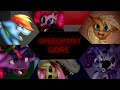 The Mane 6 Deaths - Speedpaint mlp (GORE +13)