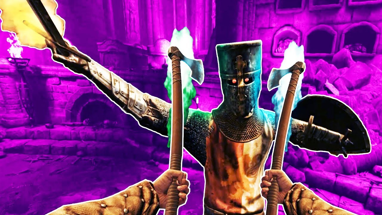 I Axe Some Magical Zombie Knight Bosses and Then Lose My Mind in Hellsplit Arena VR!