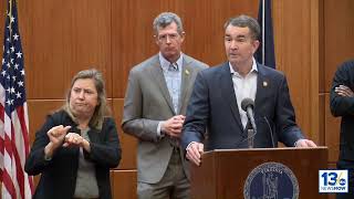 Virginia Governor Ralph Northam Updates People on Coronavirus (COVID-19)
