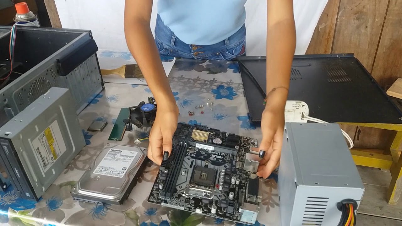 Limpieza interna y externa del pc - YouTube