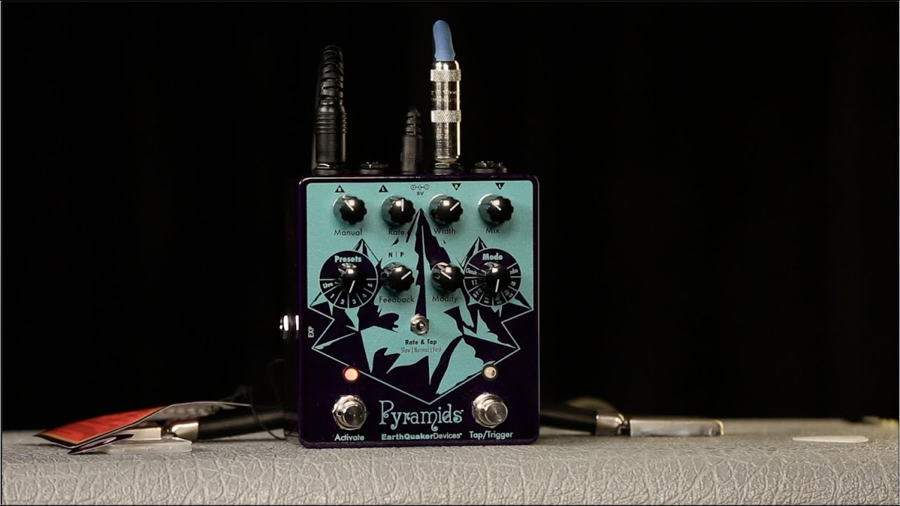 EarthQuaker Devices Pyramids Pedal | Quicklook - YouTube