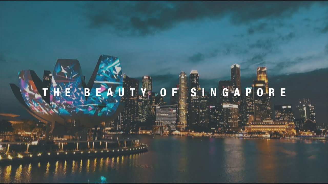 Красота Сингапура | Сингапур днём и ночью | Кинофильм о путешествиях