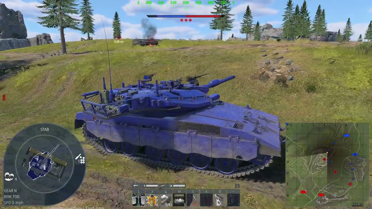 Back From The Brink Merkava Mk.3D Carpathians RB PC OBS