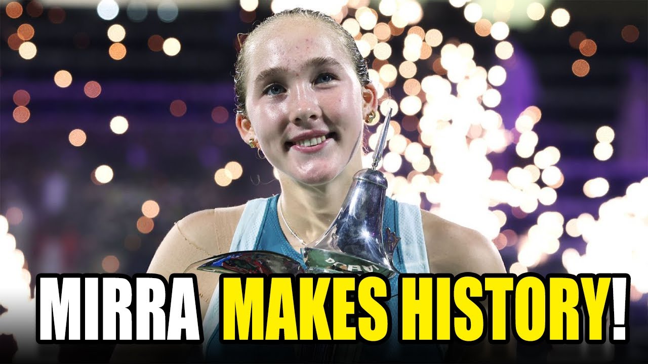 Mirra Andreeva Becomes Youngest WTA Top 10 Player in 18 Years