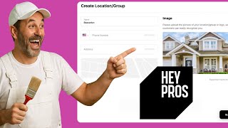 How to Create & Edit Locations and Groups in HeyPros