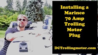 Marinco 12VCPS3 Trolling Motor Plug/Receptacle 