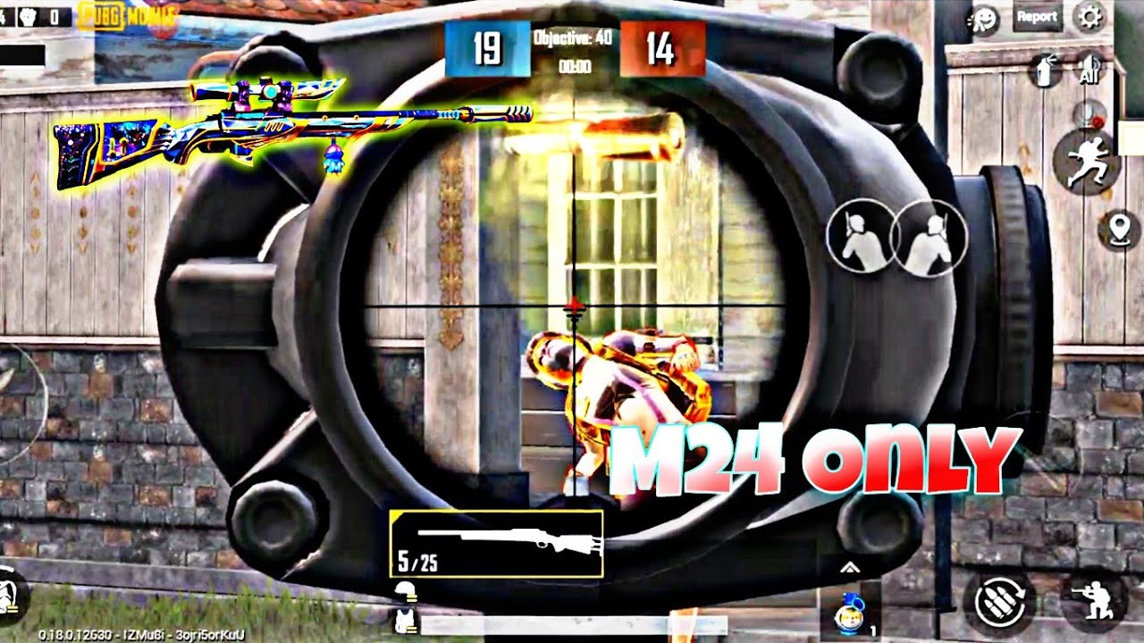 🔥1 V 1 M24 Only TDM Match In Pubg Mobile - YouTube