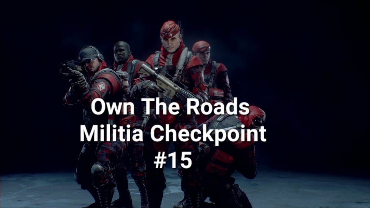 Batman:Arkham Knight - Own The Roads - Militia Checkpoint #15 - YouTube