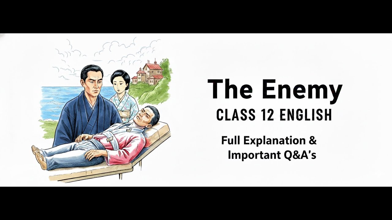 The Enemy Full Explanation Class 12 English Hindi Explanation