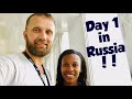 Hey Guys!! First  Day in Russia