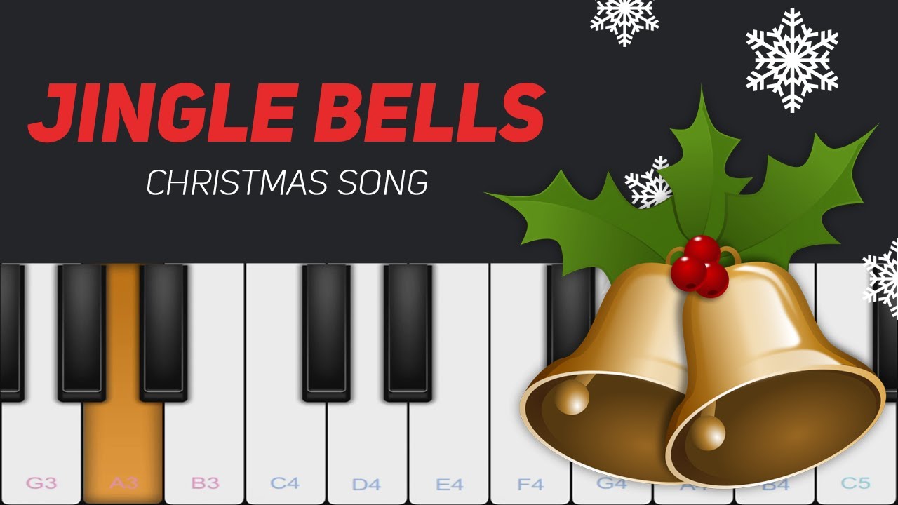 Christmas Song Jingle Bells│Mobile Piano Cover│Easy Tutorial YouTube